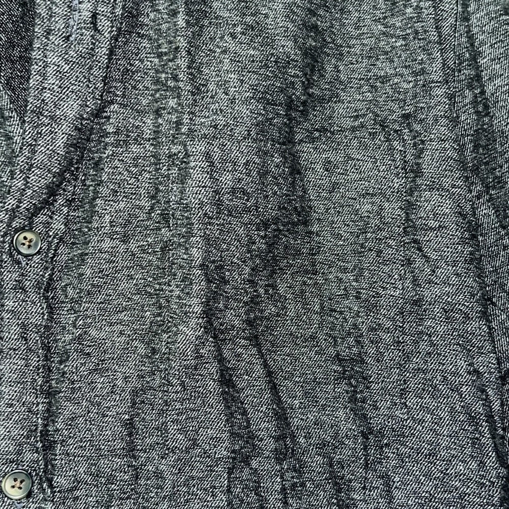 Lack/gray button down - Picture 3 of 3